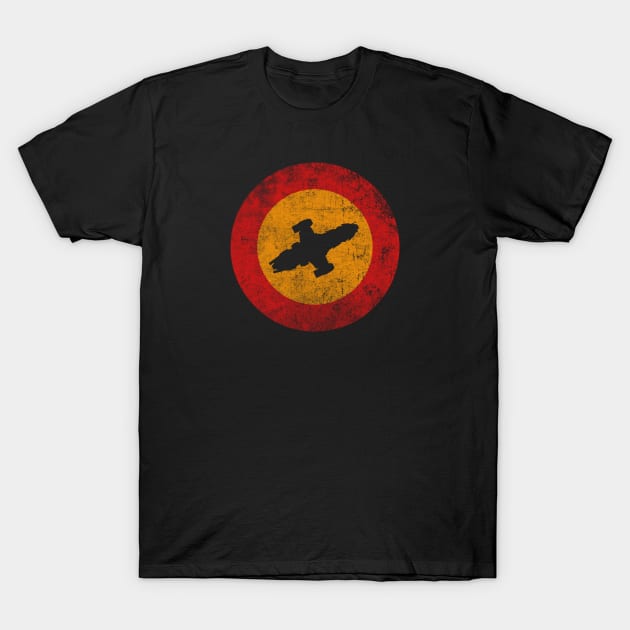 Firefly Serenity Ship Silhouette (Alternative Design) T-Shirt by Meta Nugget